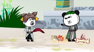The wolf prince has completely turned into a dog, willing to guard the gate for Zhu Pi