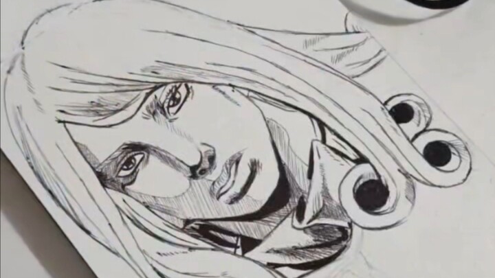 draw funny valentine | jojo's bizarre adventure