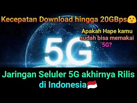 Jaringan 5G rilis diIndonesia