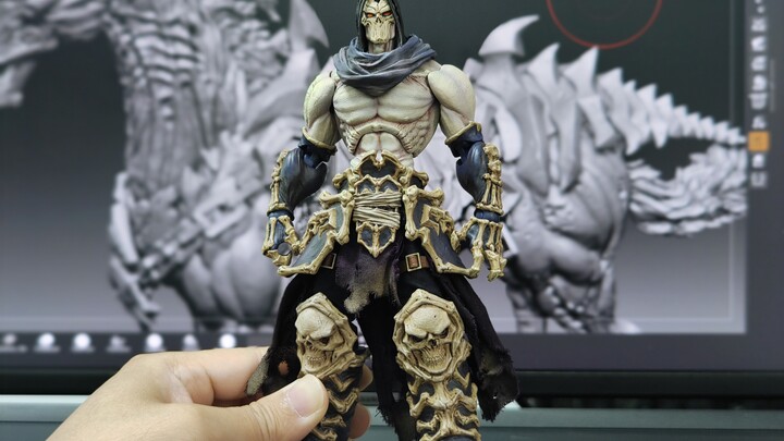Tampilan palet warna Demon Fire Studio Abyss Knight Factory