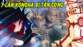 Tổng Hợp Các Lần Konoha Bị Tấn Công 🔥 Làng Lá Nhiều Lần Bị Hủy Diệt | Pikapi Channel