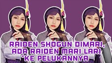 Ini Yang Terjadi Ketika Raiden Kenal Tiktok!! | Raiden Shogun Cosplay