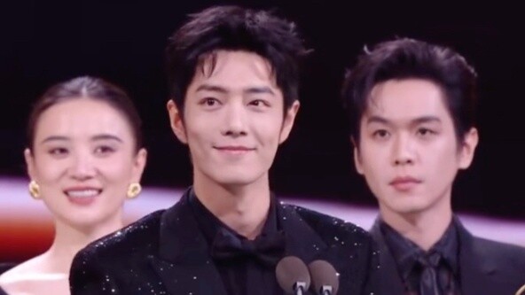 Xiao Zhan's acceptance speech for the three camera positions is here! Others said it was a collabora