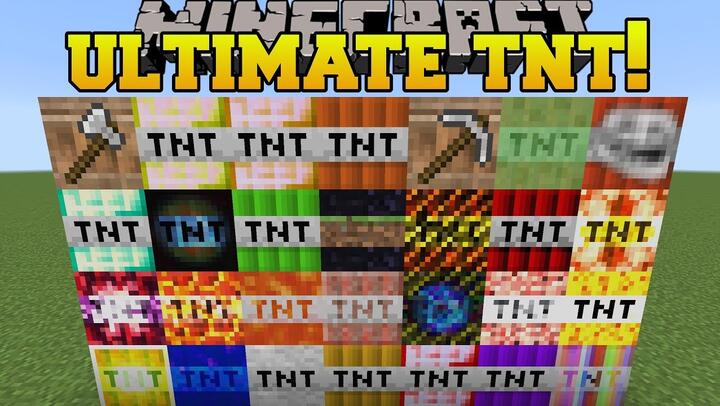 Minecraft: ULTIMATE TNT! (WORLD ENDING EXPLOSIVES, CHUNK DESTROYERS, & MORE!) Mod Showcase