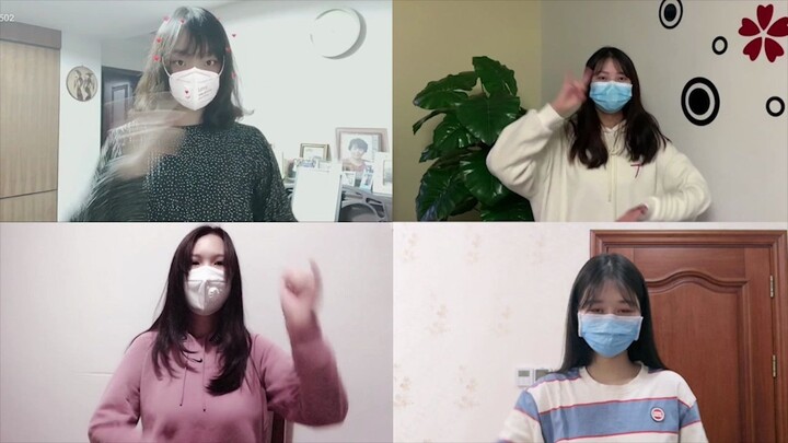 Invite you to dance together to cheer for the fight against the epidemic