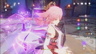C0 Yae Miko, Burst Damage / The Widsith (R5)