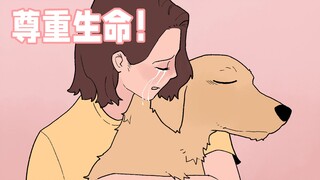 宠物的生命也需要被尊重！我用漫画为金毛siri发声！