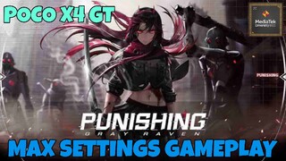 Punishing Gray Raven Max Settings using Poco X4 GT