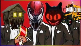 HOUSE HEAD & CARNAGE & CARTOON CAT & SCP 2086 - Coffin Dance X Baby Shark COVER