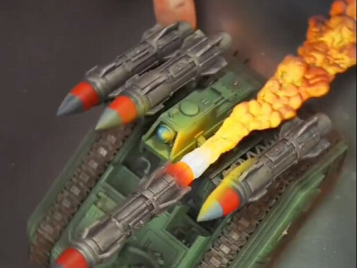 【elminiaturista】Add some 'Fuá' to the old Manticore! The Emperor's Hammer strikes!