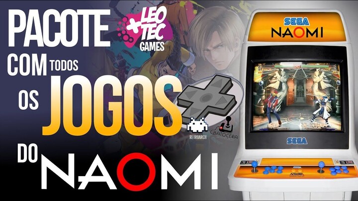 WOOOW❕seu ️EMUELEC com TODOS os JOGOS INCRÍVEL do NA⭕MI PACOTE Completo