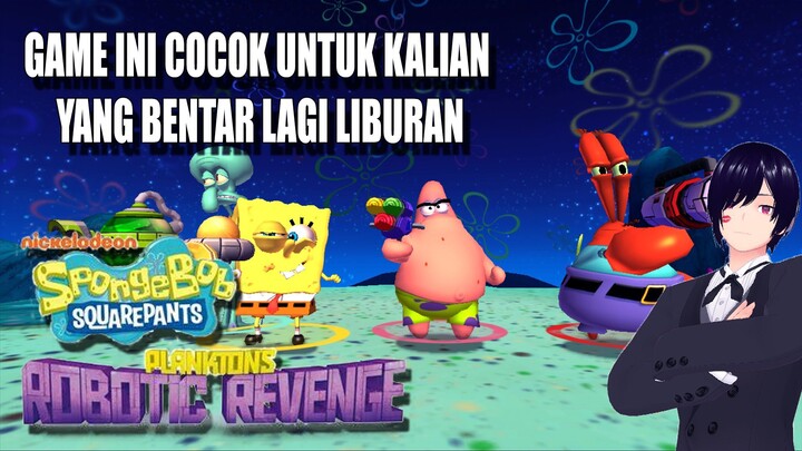 Spongebob Planton Robotic Revenge Wii | Ini Sangat Seru Dan Menantang Karena Gameplay Yang Seru !!!