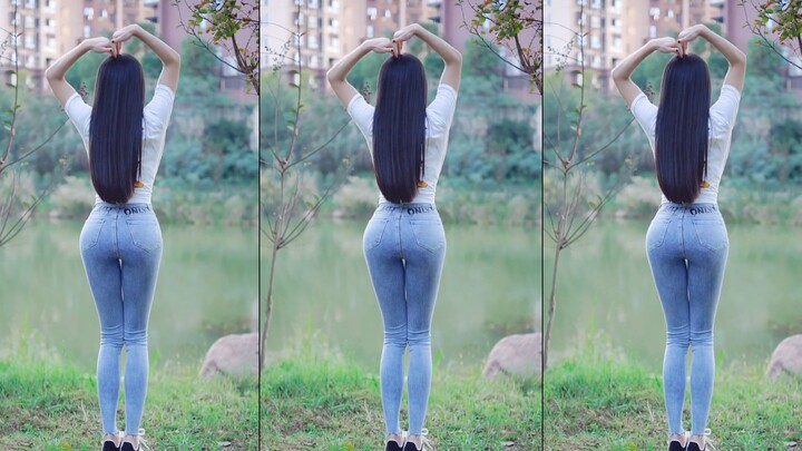Nuclear warning ahead, check out the perfect body in tight jeans. TOP10 No. 53