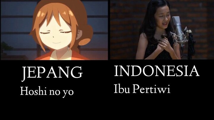 Hoshi no Yo Vs Ibu Pertiwi