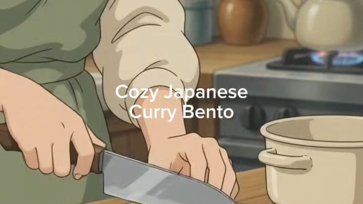 Cozy Japanese Curry Bento