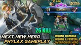 Phylax Mobile Legends , Next New Hero Phylax Maniac Gameplay - Mobile Legends Bang Bang