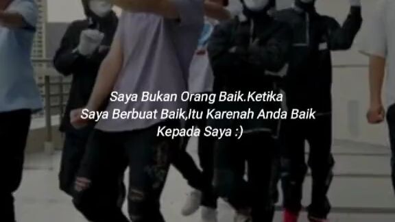 saya bukan orang baik