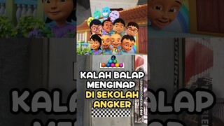 Yg Kalah Nginep di Sekolah Berhantu!! Upin, Ipin, Mail, Susanti Ketakutan!! | MRI #Shorts