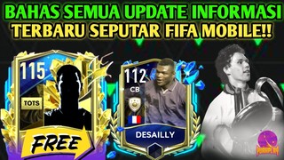 OVR 115 FREE & PEMAIN BARU!! BAHAS TUNTAS BERITA TERBARU SEPUTAR FIFA MOBILE INDONESIA YUAHPLAY!!