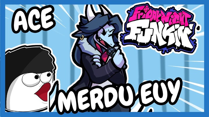 Lagunya Euyy , Cakep Bener Vs Ace FNF MOD