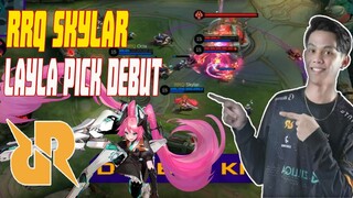 EVERYONE SHOCKS WHEN RRQ SKYLAR PICK LAYLA | GAME HIGHLIGHTS