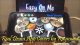 ADELE - EASY ON ME | Real Drum App Covers by Raymund