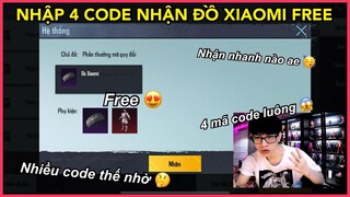 TỔNG HỢP 4 MÃ CODE NHẬN SET TRANG PHỤC, DÙ XIAOMI FREE MÀ AI CŨNG NHẬN ĐƯỢC || PUBG MOBILE