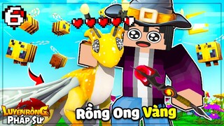 MINECRAFT PHÁP SƯ LUYỆN RỒNG * TẬP 6 | LỘC ẤP THÀNH CÔNG TRỨNG RỒNG ONG VÀNG🤩CHẾ TẠO SÁCH PHÉP THUẬT