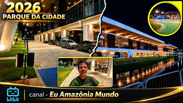 Parque da Cidade OBRA DA COP 30 em Belém Pará Amazônia Brasil