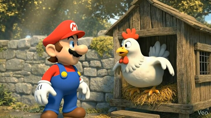 action  - super - mario - The Ugly - Duckling