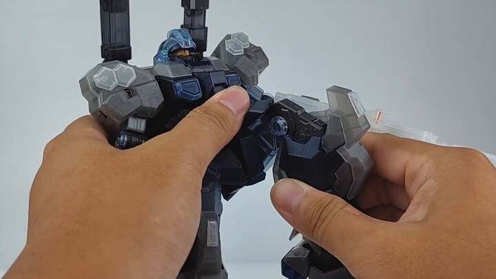 【e Pigeon Model Play】Colored transparent is back! The big class MG colored transparent Jesta Cannon!