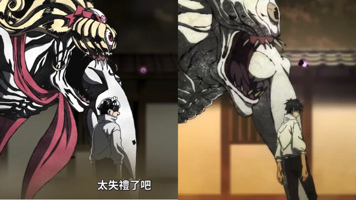 Comparison between the parody clip of "I and the Robot" and the original animation clip.