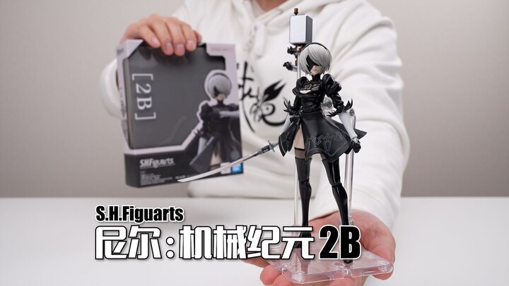 Who can resist this figure!? Bandai SHF 2B unboxing and trial play NieR: Automata