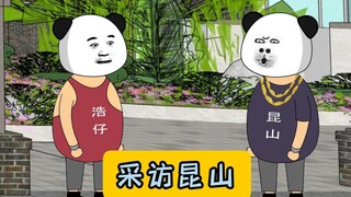 采访昆山，最后一句直接让苏哥破防！！！ #江苏十三太保 #沙雕动画