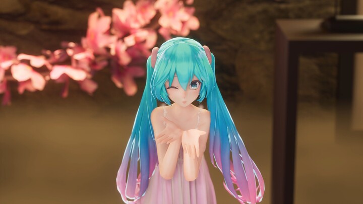 mmd Hatsune~ Maafkan aku karena bersikap manis