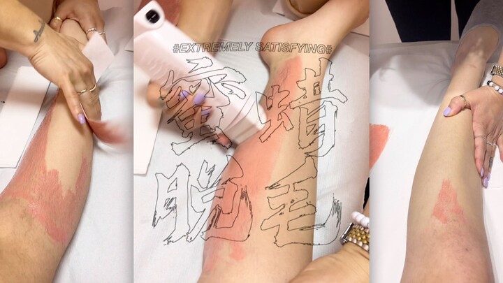 Incredibly Comfortable Beeswax Hair Removal Process