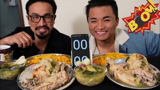 SPECIAL CHICKEN CURRY EATING CHALLENGE || CHICKEN CHAMTHONG || CHICKEN CURRY EATING SHOW