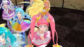 【mmdプリキュア】スタプリ＆はぐプリでアスノヨゾラ哨戒班