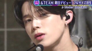 HYBE日本新男团&TEAM出道曲《Under the skin》221206 高清舞台