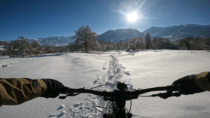 雪地里的乐趣