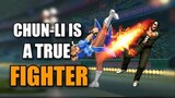 CHUN-LI IS A TRUE FIGHTER