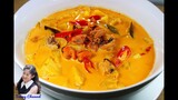 แกงคั่วสับปะรดใส่หอยแมลงภู่ : Pineapple Kuah Curry with Mussels l Sunny Thai Food