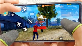 REALME NARZO 20 PRO FREE FIRE GAMEPLAY TEST 4 FINGER CLAW HANDCAM M1887 ONETAP HEADSHOT 90HZ DISPLAY