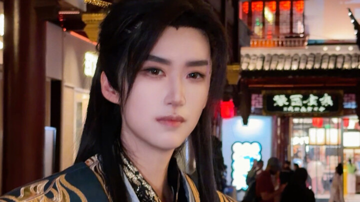 เมื่อฉันคอสฮั่นลี่ไปร่วมงานธีมชาวบ้านที่สวนหยูหยวน【การประกวดผลงานดัดแปลงอย่างเป็นทางการของชาวบ้าน】