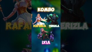 Kombo rafaela trizla dan ixia 🙌✍️🔥 #contentcreatormlbb #wiamungtzy #rafaela #terizla #ixia