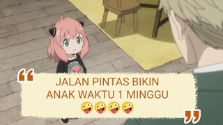 Bikin Anak Dalam 1 Minggu 😎😎 SPY x Family (Dub.Jawa) #eps.01 #part1