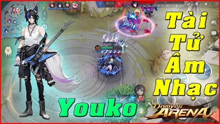 🌸Onmyoji Arena: Youko (Bộ Hắc Kim) - Phong Cách Ko Cần SP, Lên Đồ Sát Thủ