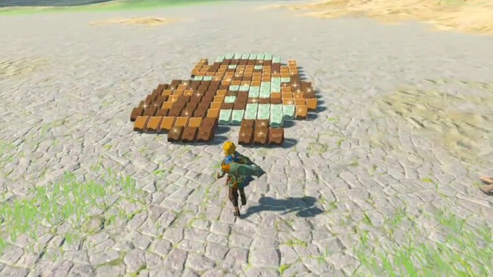 【Breath of the Wild】Membuat Link Pixel dengan Daging Binatang