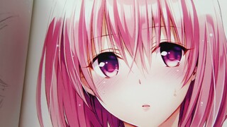 Artis "Kentaro Yabuki": Ilustrasi komik "To LOVEる-とらぶる-" ② ♥【Apresiasi "Art Book" No. 1435】