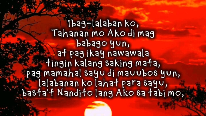 Tahanan, song Tagalog